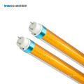 UV free LED Yellow tube light T8 600mm 900mm 1200mm 1500mm